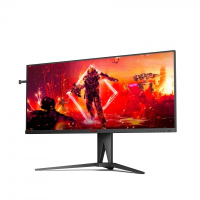 Monitor AOC AGON AG405UXC 40'' WQHD IPS HDMI DisplayPort HDR AMD FreeSync Premim USB-C Nero