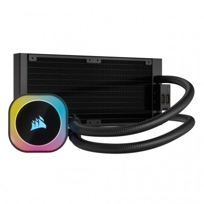 Dissipatore a Liquido Corsair iCUE LINK H100i RGB 240 mm Nero