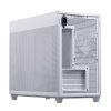 Case ASUS Prime AP201 Micro-ATX Vetro Temperato Bianco