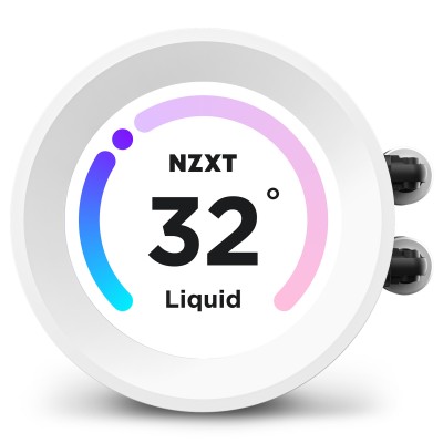 Dissipatore a Liquido NZXT Kraken Elite 240 RGB 12 cm Bianco