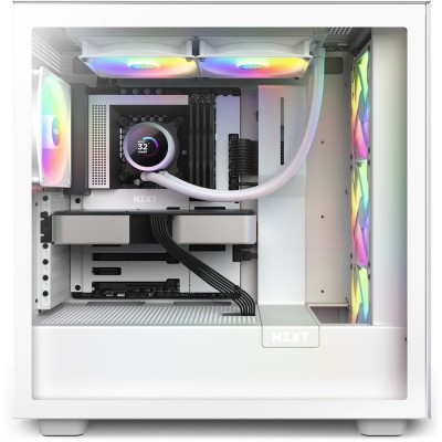 Dissipatore a Liquido NZXT Kraken 280 RGB 14 cm Bianco 1 pz