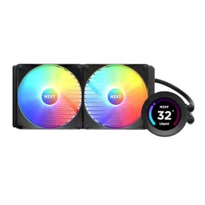 Dissipatore a Liquido NZXT Kraken Elite 280 RGB 14 cm Nero 1 pz