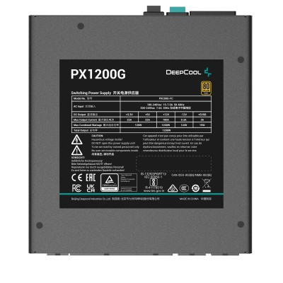 Alimentatore DeepCool PX1200G 1200 W 20+4 pin ATX ATX Nero