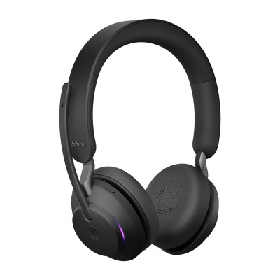 Cuffie Jabra Evolve2 65, MS USB tipo A Bluetooth Nero