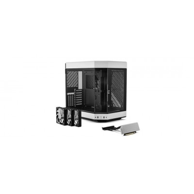 Case Hyte Y60 Midi Tower Vetro Temperato Bianco Nero