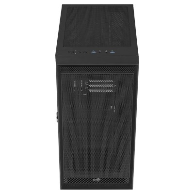 Case Aerocool Graphite G BK V1 Midi Tower Nero Vetro Temperato