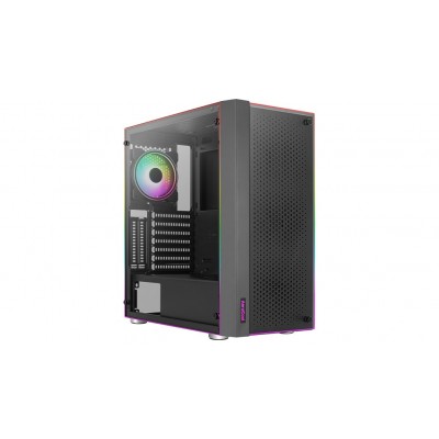 Case Aerocool Skribble Midi Tower Nero Vetro Temperato