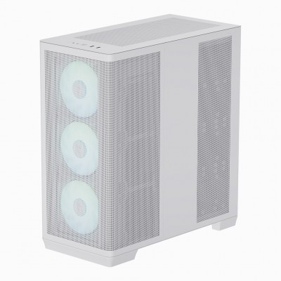Case APNX C1 Midi-Tower ATX Vetro Temperato Bianco Case APNX C1 Midi-Tower ATX Vetro Temperato Bianco