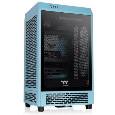 Case ThermalTake The Tower 200 Mini-Tower Vetro Temperato Turchese