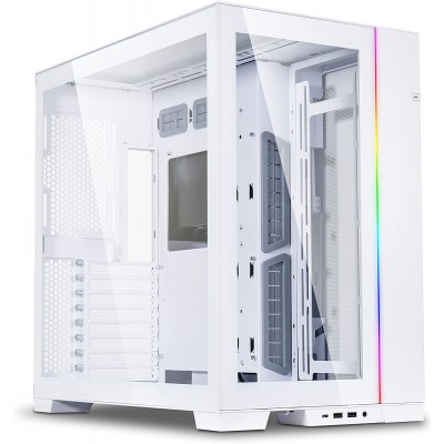 Case Lian Li O11 Dynamic EVO Vetro Temperato Bianco