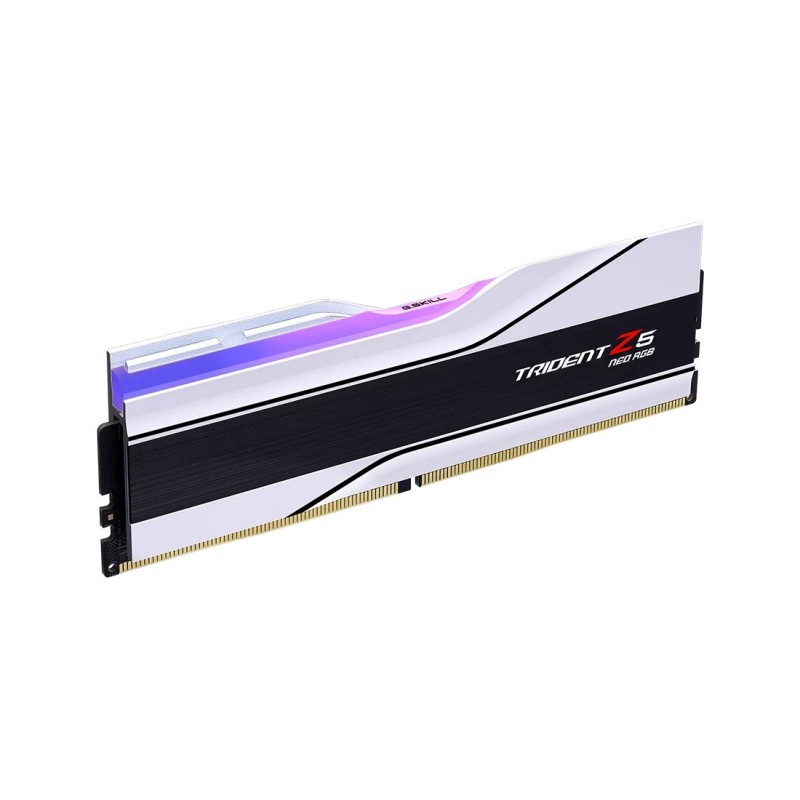 Ram G.SKILL TRIDENT Z5 NEO DDR5 6400MHz 48GB (2x24) RGB EXPO CL32 BIANCO