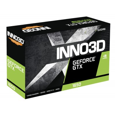 Scheda video Inno3D GeForce GTX 1650 4GB GDDR6 Twin X2 OC
