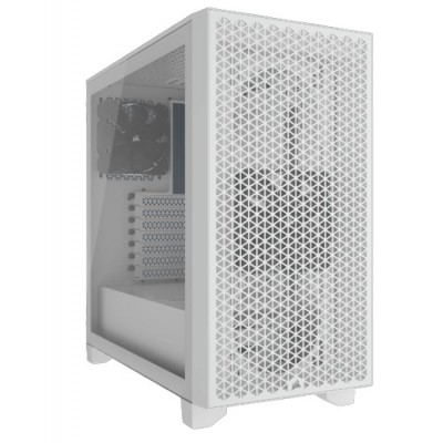 Case Corsair 3000D Airflow Tempered Glass Midi-Tower Bianco