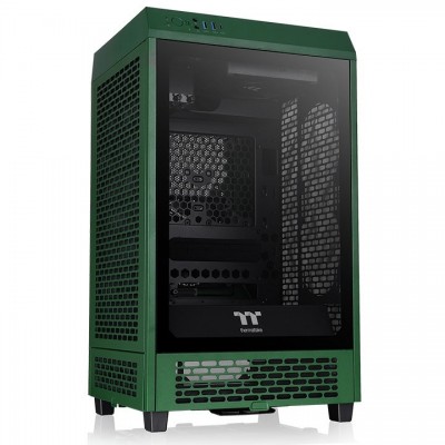 Case ThermalTake The Tower 200 Mini-Tower Vetro Temperato Verde