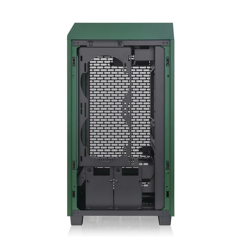 Case ThermalTake The Tower 200 Mini-Tower Vetro Temperato Verde