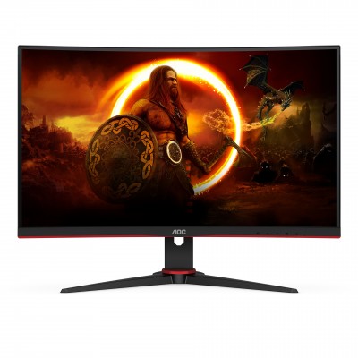 Monitor AOC AGON C27G2E BK 27'' Full HD VA HDR Adaptive-Sync HDMI DisplayPort Nero Rosso