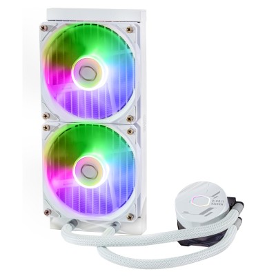 Dissipatore a Liquido Cooler Master MasterLiquid 240L Core ARGB Bianco