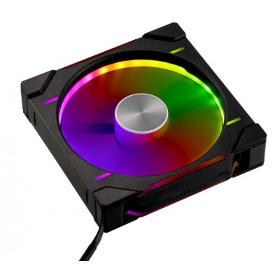 Ventola PHANTEKS D30 PWM Regular Airflow D-RGB Kit da 3 140 mm Nero