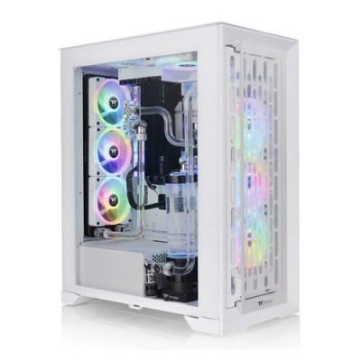 Case ThermalTake CTE T500 TG Snow Big-Tower Vetro Temperato ARGB Bianco