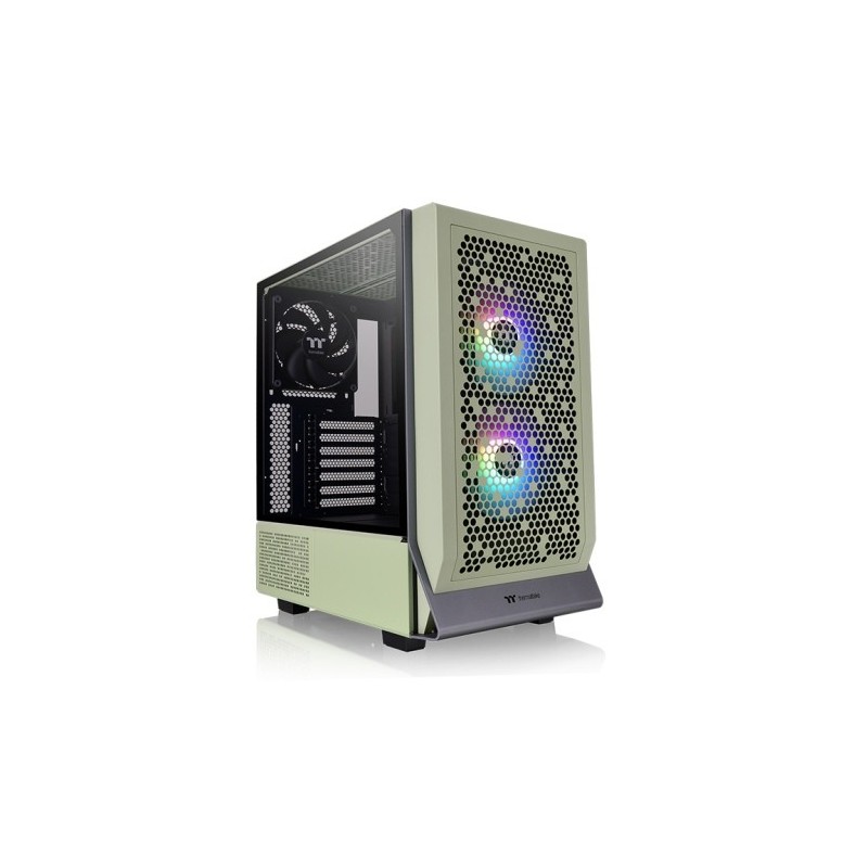 Case ThermalTake Ceres 300 TG Midi-Tower Vetro Temperato ARGB Verde Chiaro