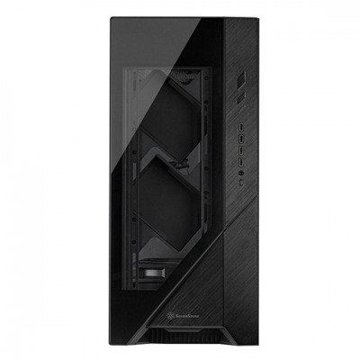 Case SilverStone ALTA F2 Big-Tower Vetro Temperato Nero