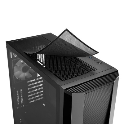 Case Sharkoon TG7M Midi-Tower Vetro Temperato RGB Nero