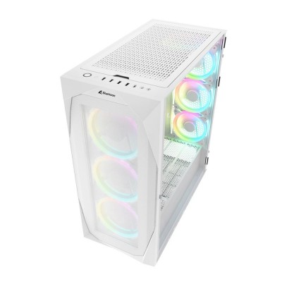 Case Sharkoon REV300 Midi-Tower LED RGB Bianco