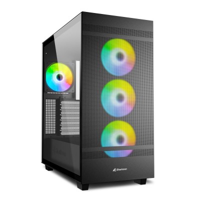 Case Sharkoon Rebel C50 RGB Big-Tower RGB Nero