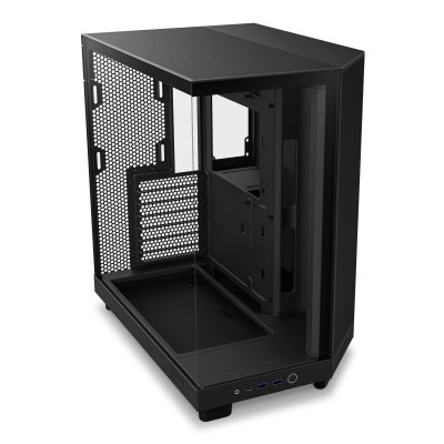 Case NZXT H6 Flow Midi-Tower Vetro Temperato RGB Nero