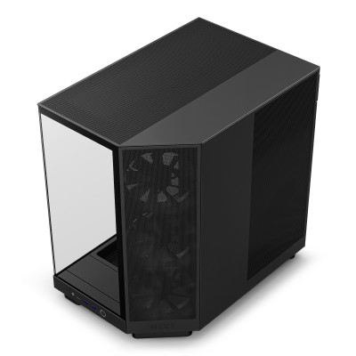 Case NZXT H6 Flow Midi-Tower Vetro Temperato Nero