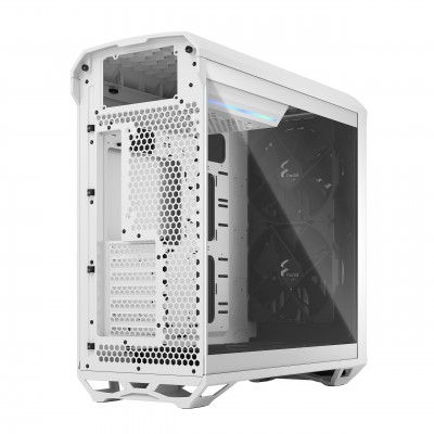 Case Fractal Design Torrent TG Clear Tin Midi-Tower Vetro Temperato Bianco