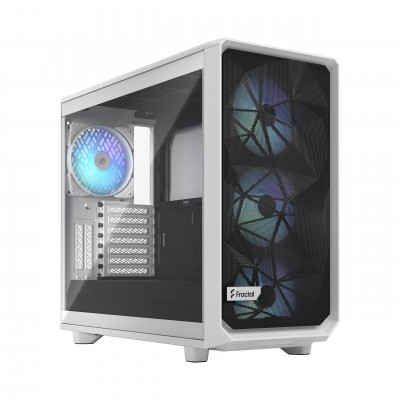 Case Fractal Design Meshify 2 RGB TG Midi-Tower Bianco