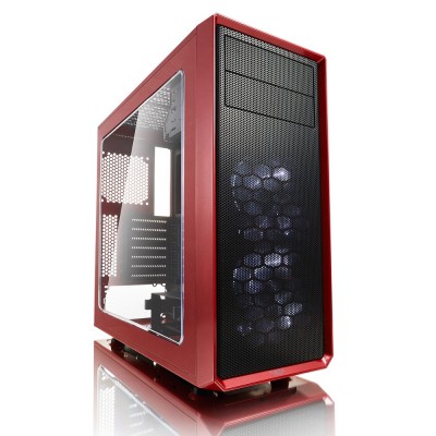 Case Fractal Focus G Mystic Midi-Tower Red