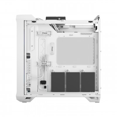 Case Fractal Design Compact RGB Midi-Tower Vetro Temperato Bianco