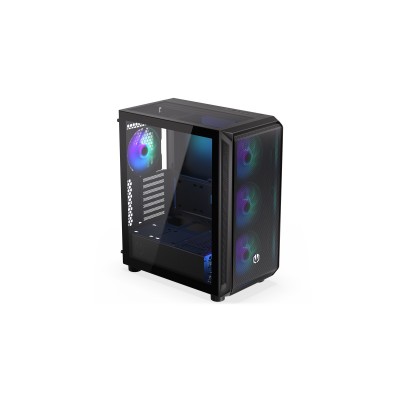 Case Endorfy ARX 500 ARGB Mini-Tower Vetro Temperato Nero