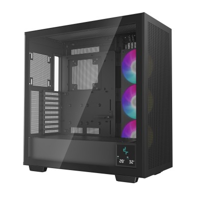 Case DeepCool MORPHEUS Big-Tower Vetro Temperato Nero