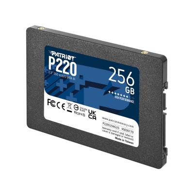 SSD SATA III PATRIOT P220 256GB SSD