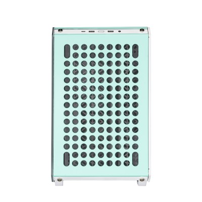 Case Cooler Master Qube 500 Flatpack Macaron Edition Mini-Tower Menta