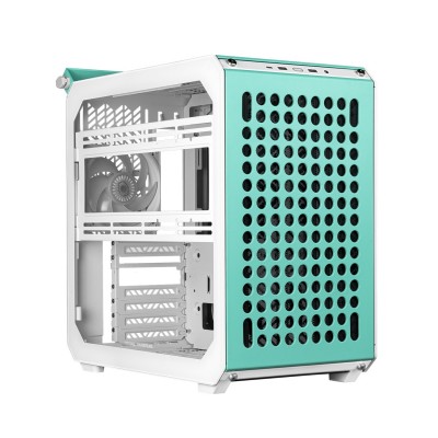 Case Cooler Master Qube 500 Flatpack Macaron Edition Mini-Tower Menta