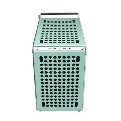 Case Cooler Master Qube 500 Flatpack Macaron Edition Mini-Tower Menta