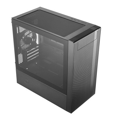 Case Cooler Master MasterBox NR400 Midi-Tower Vetro Temperato Nero