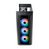 Case Cooler Master MasterBox 520 Midi-Tower Vetro Temperato Nero