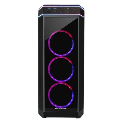 Case Chieftec Stallion II Midi-Tower RGB Nero