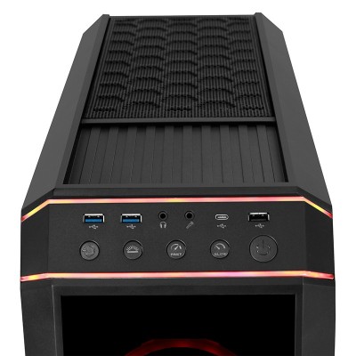 Case Chieftec Stallion II Midi-Tower RGB Nero