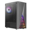 Case Aerocool Delta G-BK-v1 Midi-Tower RGB Nero