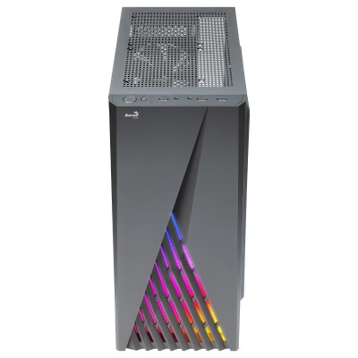 Case Aerocool Delta A-BK-v1 Midi-Tower RGB Nero