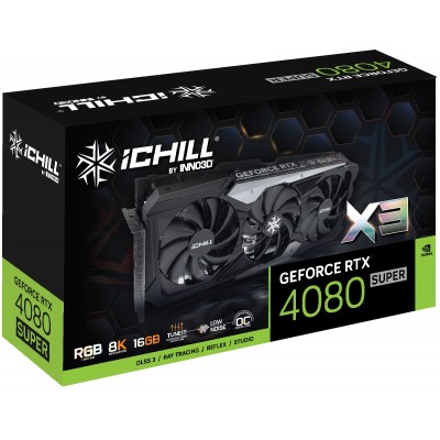 Scheda Video Inno3D iChill GeForce RTX 4080 SUPER NVIDIA 16 GB GDDR6X