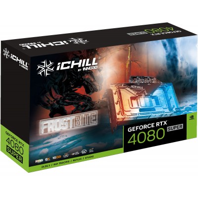 Scheda Video Inno3D iChill GeForce RTX 4080 SUPER NVIDIA 16 GB GDDR6X