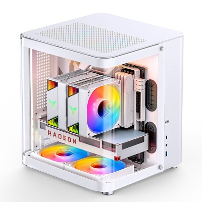 Case Jonsbo TK-1 2.0 Micro-ATX Vetro Temperato Bianco