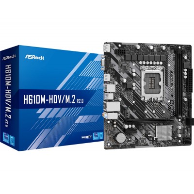 Scheda madre ASROCK H610M-HDV M.2 R2.0 socket 1700